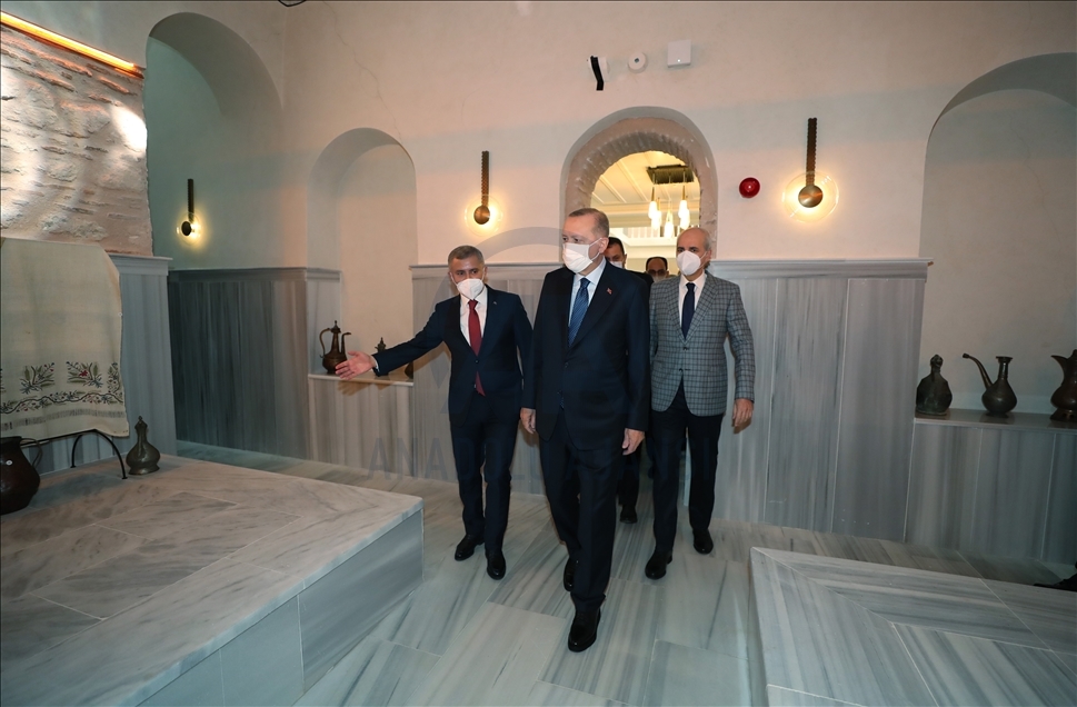 Cumhurbaşkanı Erdoğan, cuma namazını Büyük Selimiye Camisi'nde kıldı