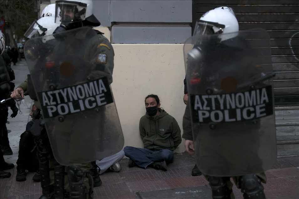 Yunanistan'da Koufontina'ya destek gösterisi