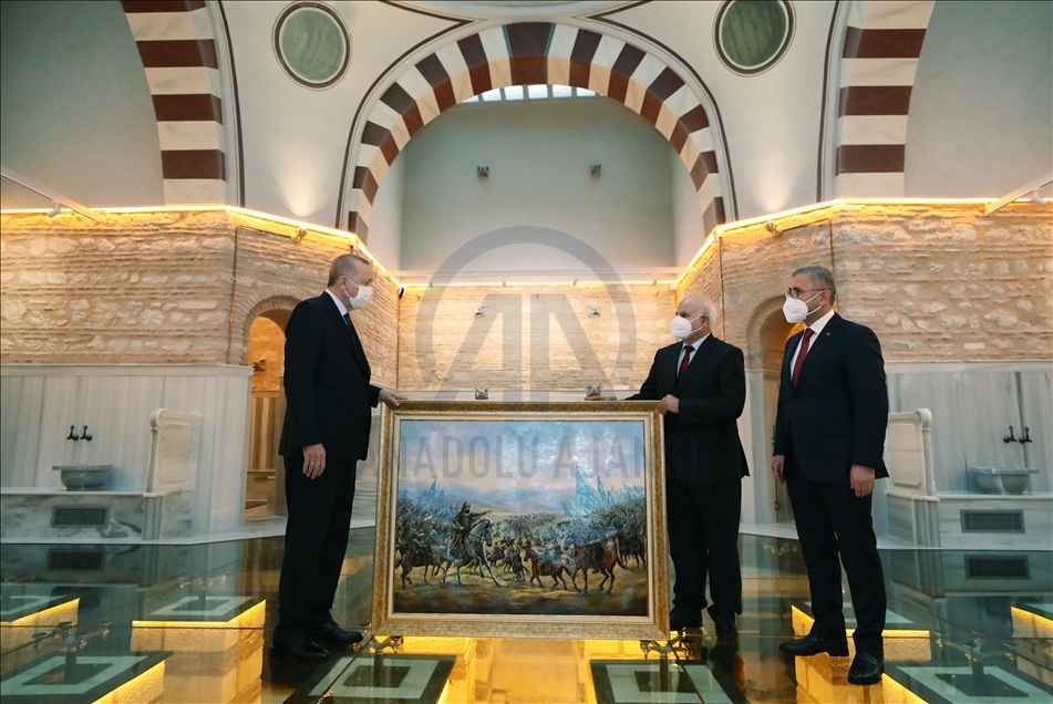 Cumhurbaşkanı Erdoğan, cuma namazını Büyük Selimiye Camisi'nde kıldı