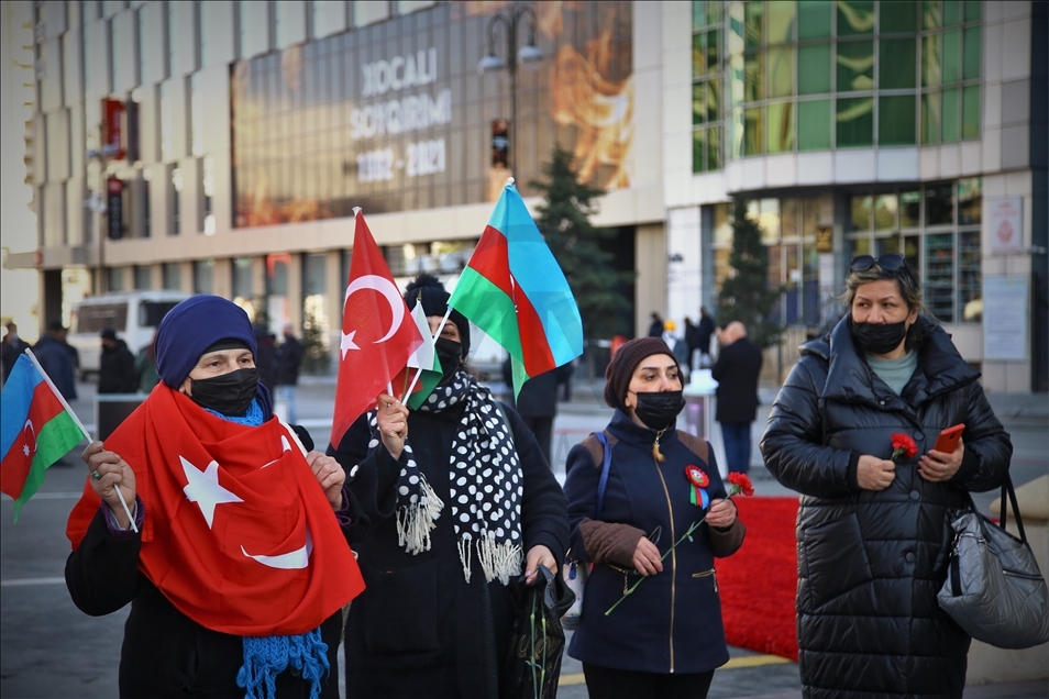 Hocalı Katliamı'nın kurbanları Bakü'de anılıyor