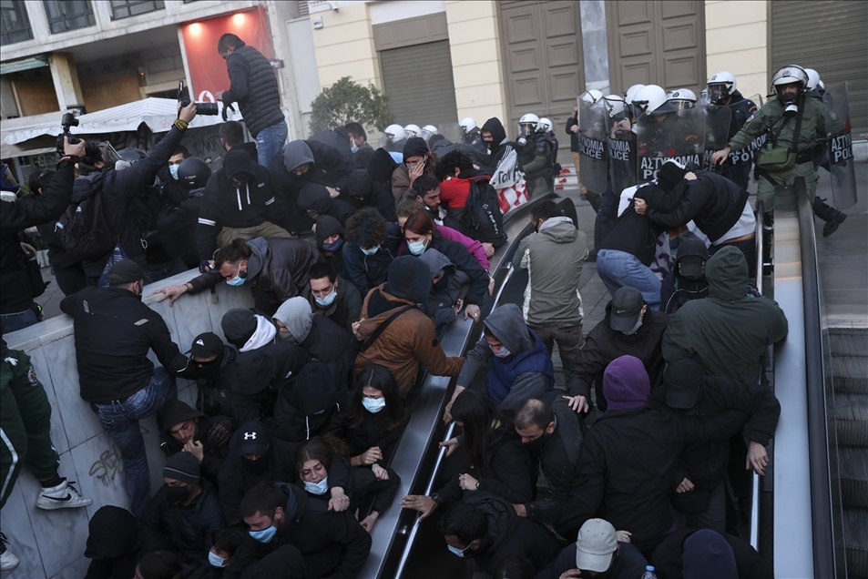 Yunanistan'da Koufontina'ya destek gösterileri