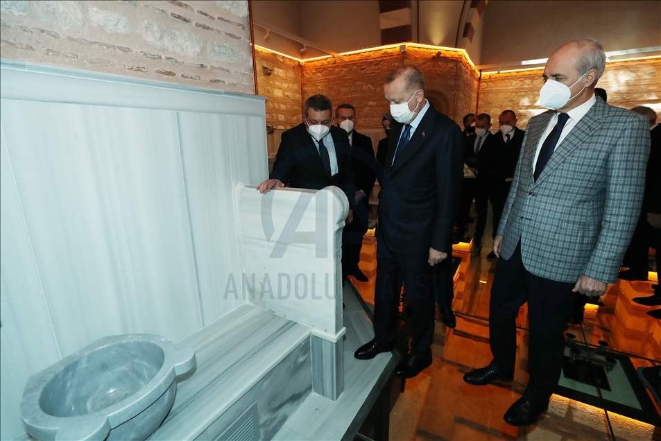 Cumhurbaşkanı Erdoğan, cuma namazını Büyük Selimiye Camisi'nde kıldı