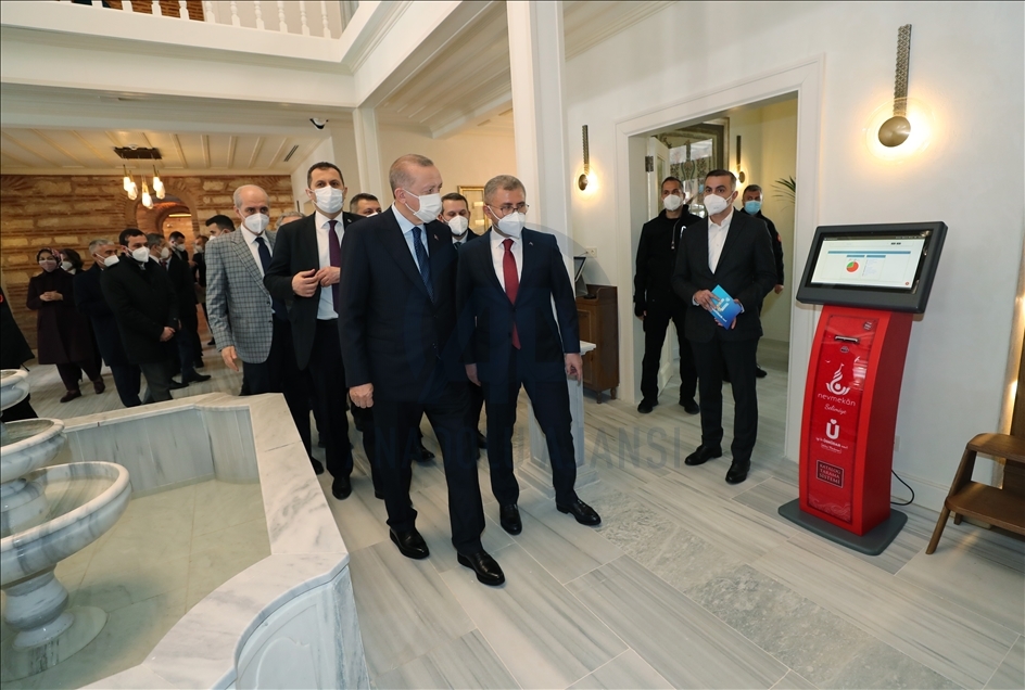 Cumhurbaşkanı Erdoğan, cuma namazını Büyük Selimiye Camisi'nde kıldı