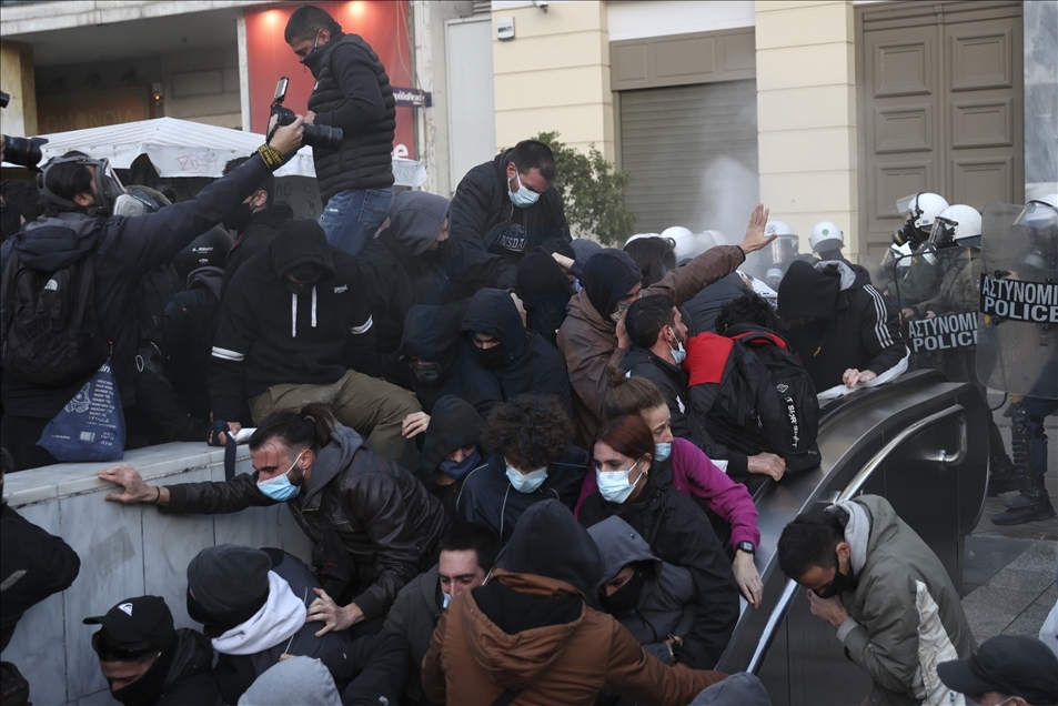 Yunanistan'da Koufontina'ya destek gösterileri