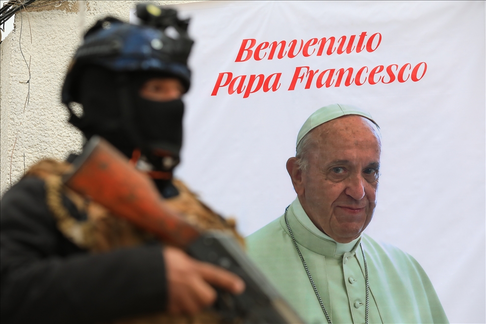 Irak'ta Papa'nın ziyareti öncesi hazırlıklar sürüyor