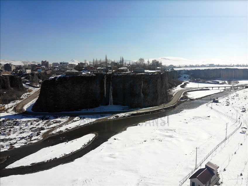 Doğu Anadolu'nun en soğuk kenti sıfırın altında 19 dereceyle Ağrı oldu