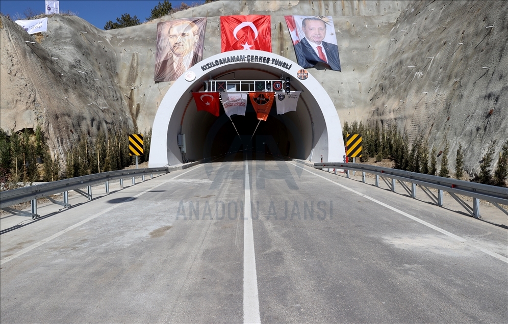 "Kızılcahamam-Çerkeş Tüneli" açıldı