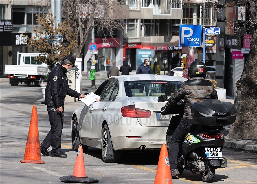 Ankara'da sokağa çıkma kısıtlaması