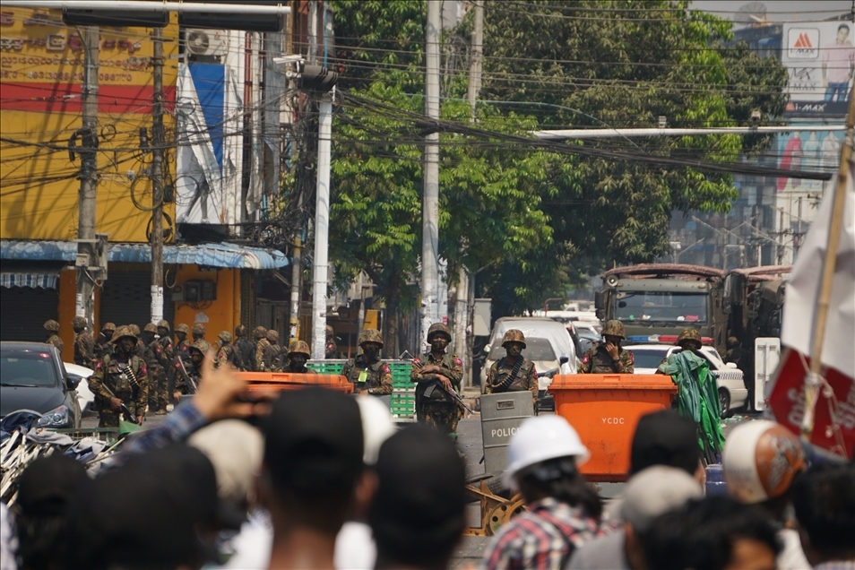 Myanmar’da darbe karşıtı gösterilerde 4 kişi öldü, çok sayıda kişi gözaltına alındı