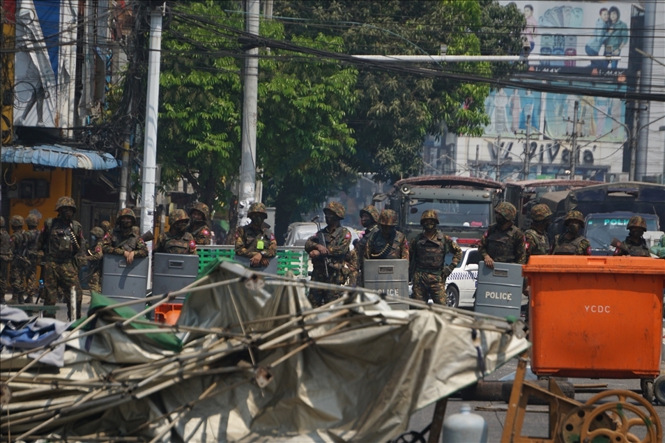 Myanmar’da darbe karşıtı gösterilerde 4 kişi öldü, çok sayıda kişi gözaltına alındı
