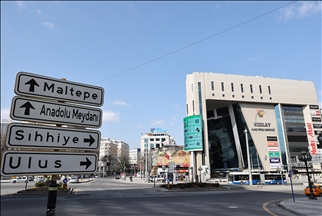 Ankara'da sokağa çıkma kısıtlaması nedeniyle sessizlik hakim