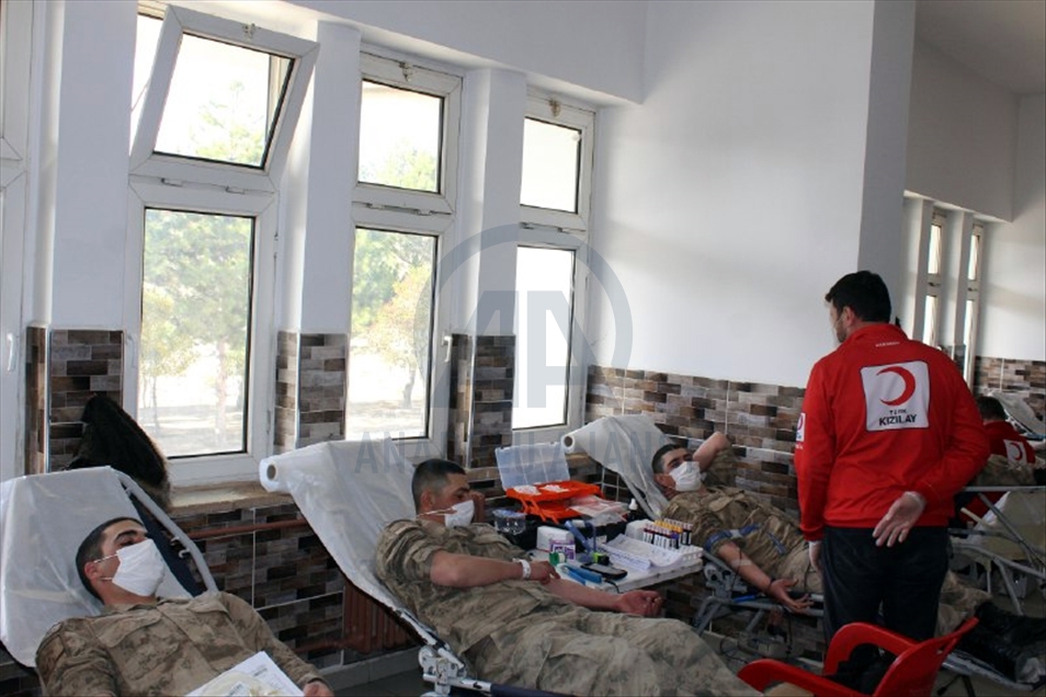 Safranbolu'da 606 Mehmetçik kan bağışı yaptı
