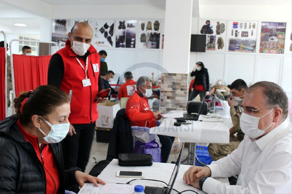 Safranbolu'da 606 Mehmetçik kan bağışı yaptı