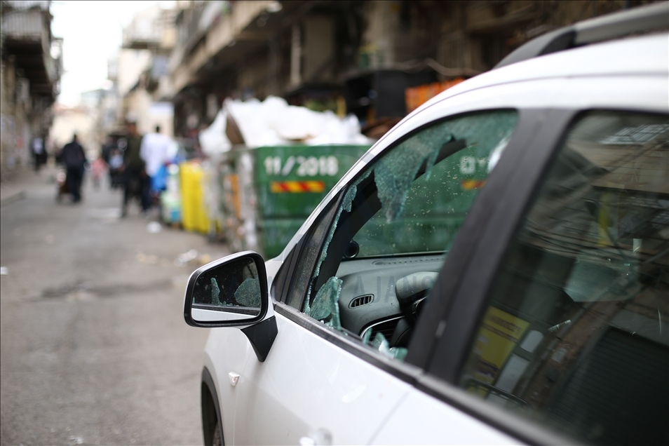 AA ekibi ve aracı Kudüs’te Ultra-Ortodoks Yahudilerin saldırısına uğradı