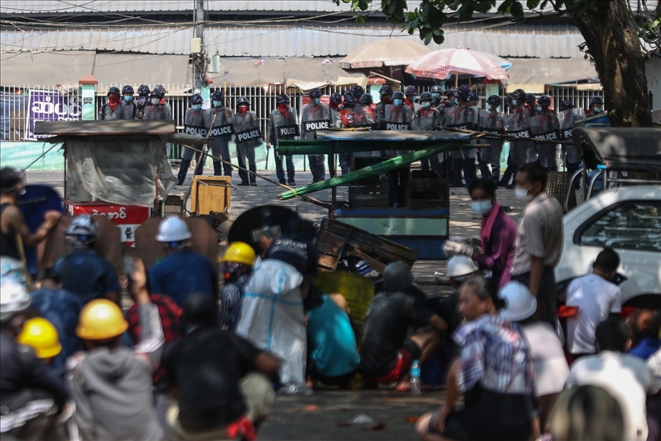 Anti-coup protests continue in Myanmar