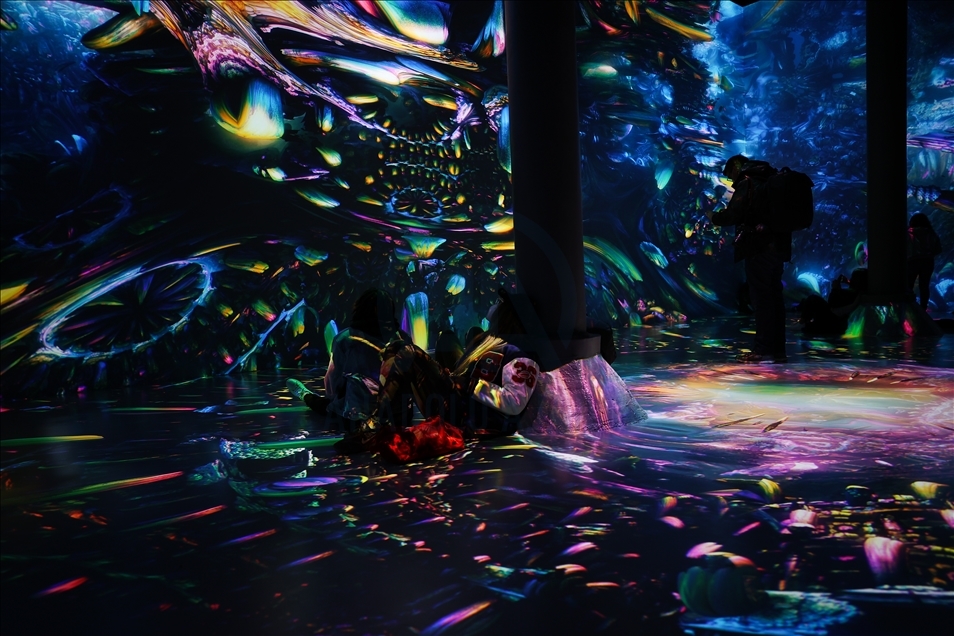 New York'taki ARTECHOUSE sanat merkezi görsel-işitsel sergi için kapılarını ziyaretçilere açtı