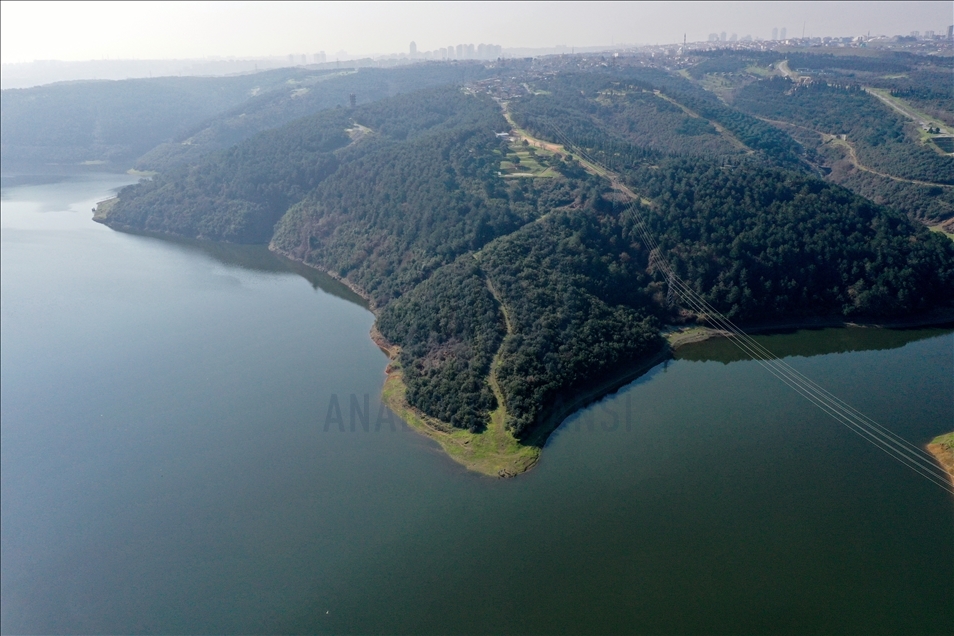 İstanbul'un barajlarındaki su miktarı 58,23'e çıktı