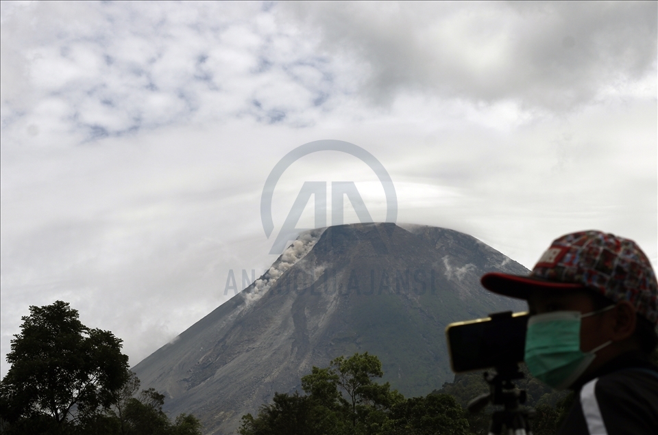 Merapi Yanardağı'nda volkanik hareketlilik