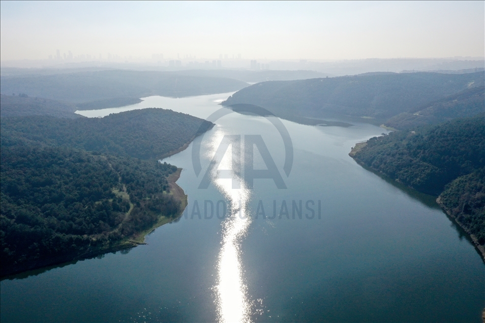 İstanbul'un barajlarındaki su miktarı 58,23'e çıktı