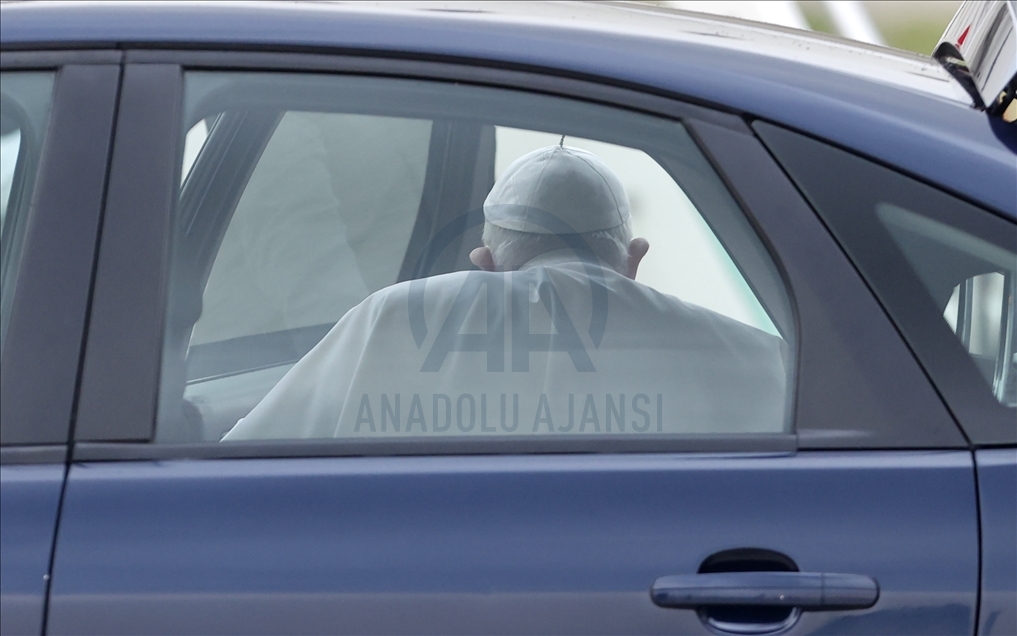 Pope Francis leaves for his trip to Iraq
