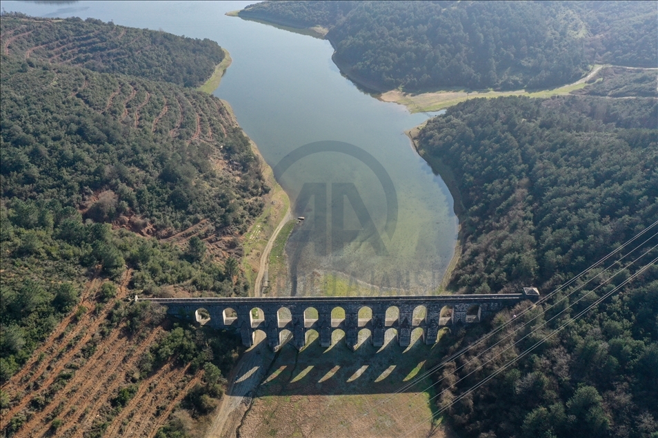İstanbul'un barajlarındaki su miktarı 58,23'e çıktı