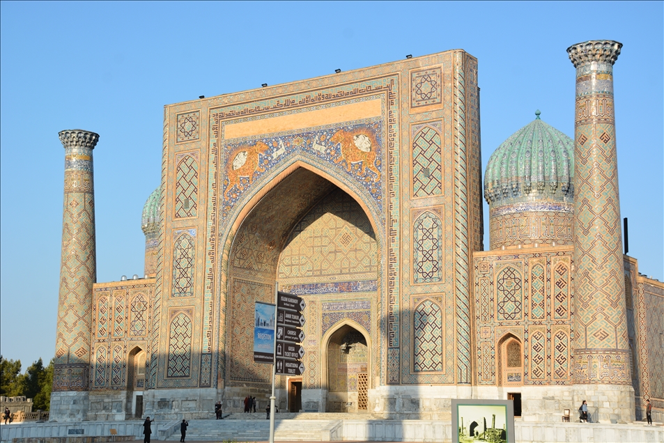 Türkiye'nin Özbekistan'da ilk başkonsolosluğunu açacağı Semerkant'ta Türk-İslam medeniyetinin önemli eserleri bulunuyor