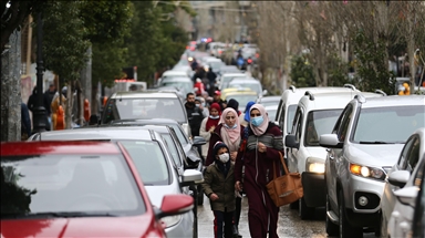 Filistin'de Ramallah'ın Kovid-19 nedeniyle bir hafta süreyle giriş-çıkışlara kapatılması kararlaştırıldı