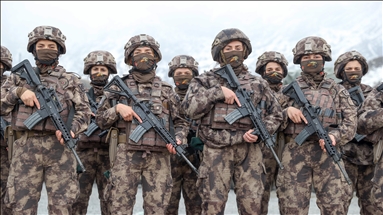 Female members of Turkish Police Special Operation team