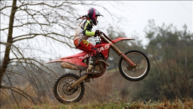Turkish female motocross racer, Irmak Yildirim