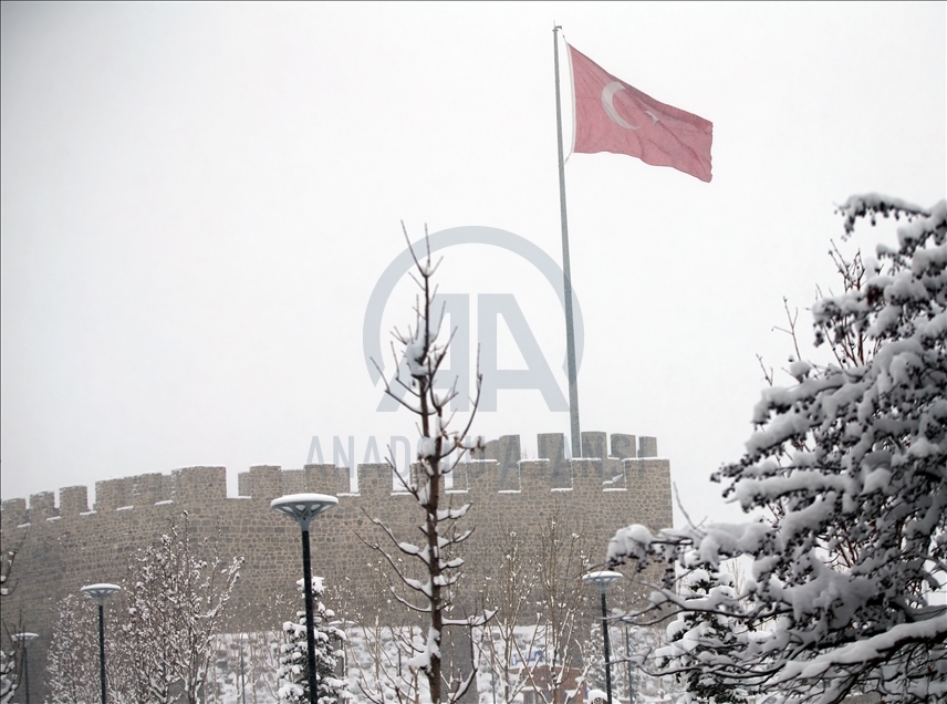 Doğu Anadolu'da kar yağışı etkili oldu