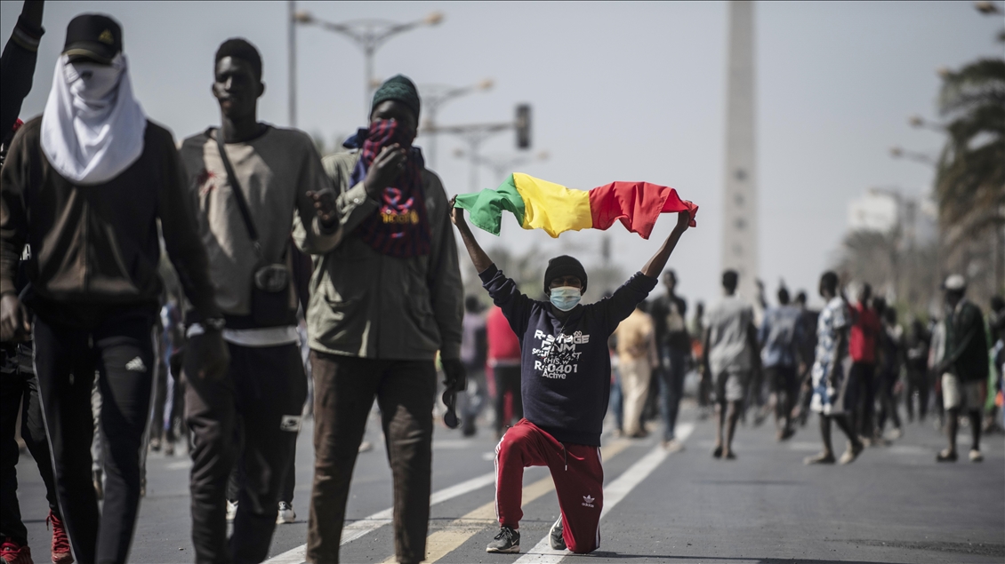 Senegal'de muhalif lider Sonko için destek gösterisi