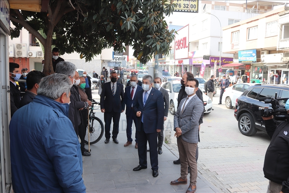 "Çok yüksek riskli" kategorideki Osmaniye'de Kovid-19 denetimleri sürüyor