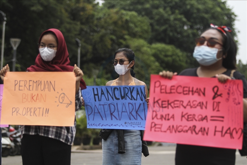 Peringatan Hari Perempuan Internasional Di Indonesia - Anadolu Ajansı