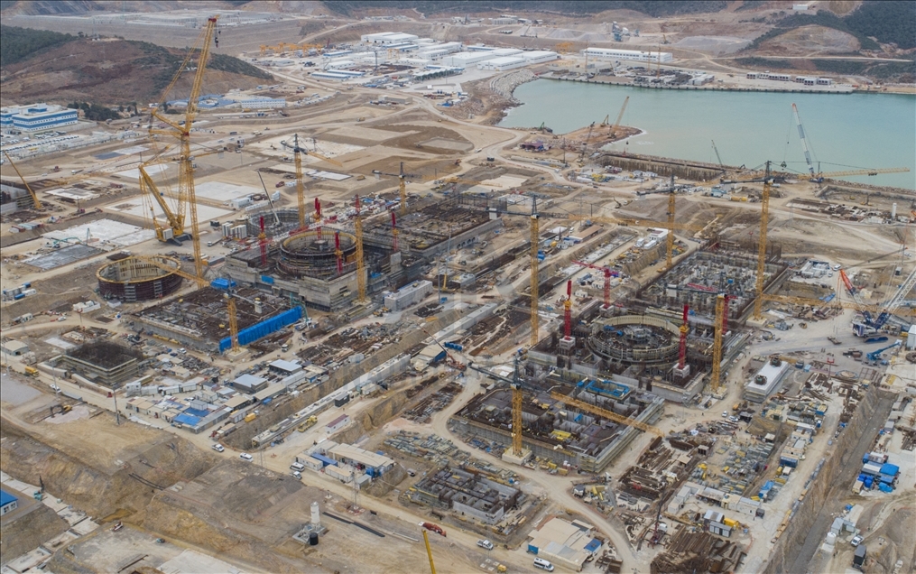 The foundation for the third unit of Turkey's first nuclear power plant, Akkuyu Nuclear Power Plant, will be laid on March 10