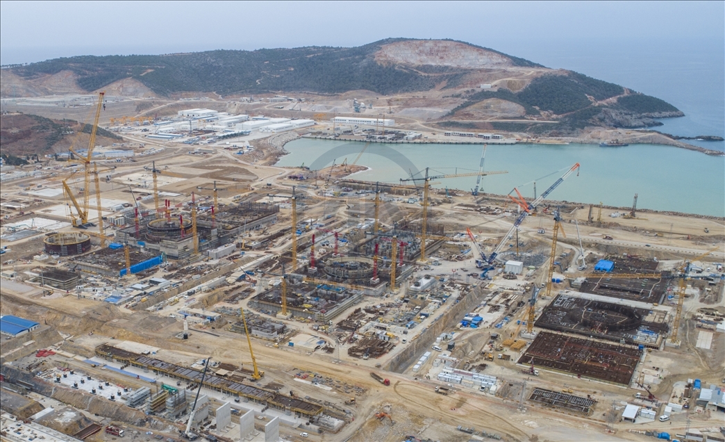 The foundation for the third unit of Turkey's first nuclear power plant, Akkuyu Nuclear Power Plant, will be laid on March 10