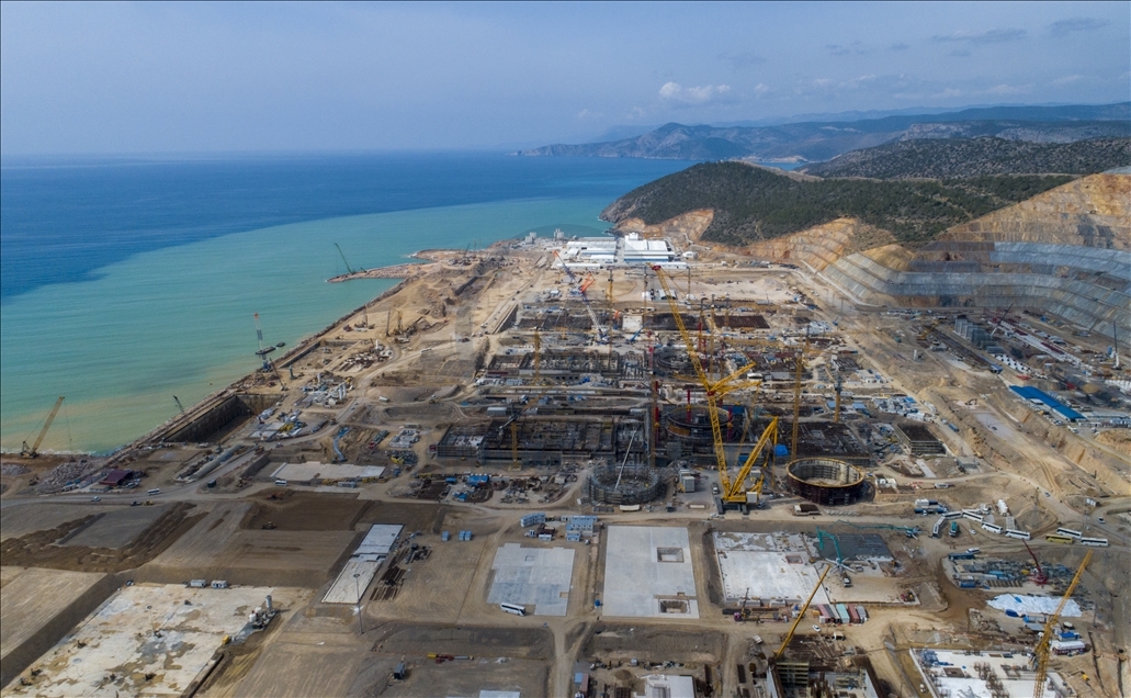 The foundation for the third unit of Turkey's first nuclear power plant, Akkuyu Nuclear Power Plant, will be laid on March 10