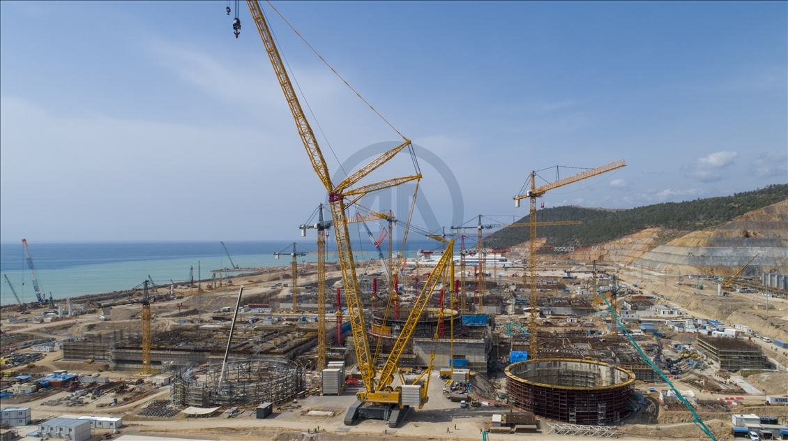 The foundation for the third unit of Turkey's first nuclear power plant, Akkuyu Nuclear Power Plant, will be laid on March 10