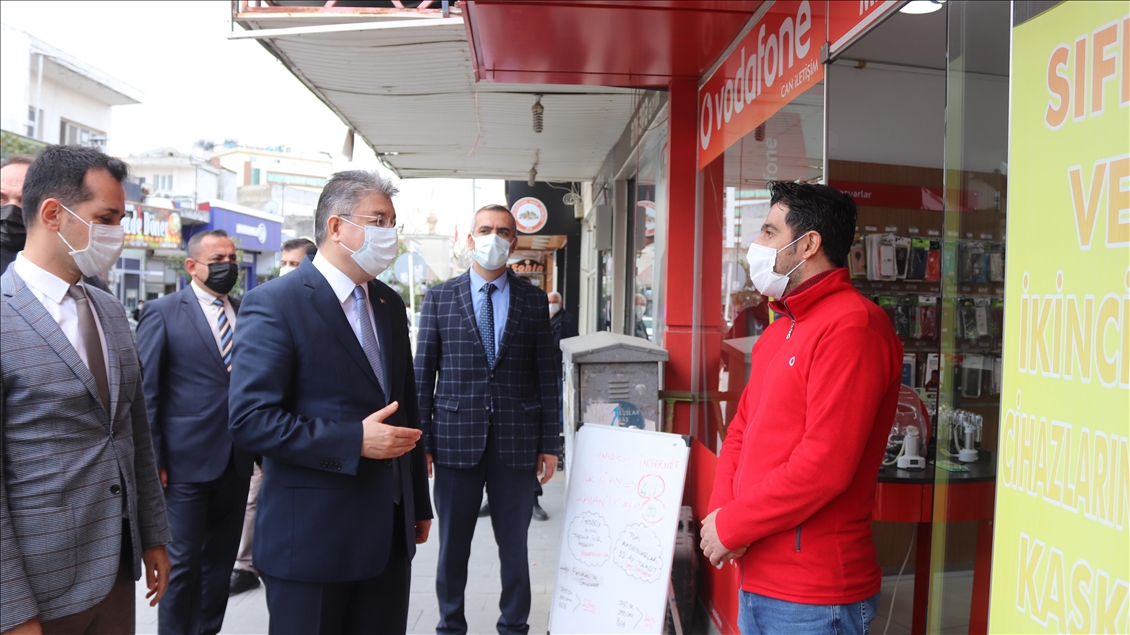 "Çok yüksek riskli" kategorideki Osmaniye'de Kovid-19 denetimleri sürüyor