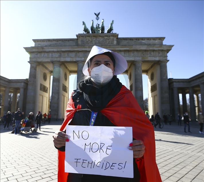 International Women's Day demonstration in Berlin​​​​​​