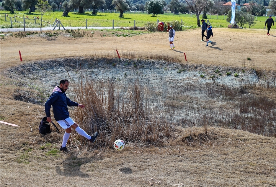 "Futgolf" Türkiye'de de yaygınlaşıyor