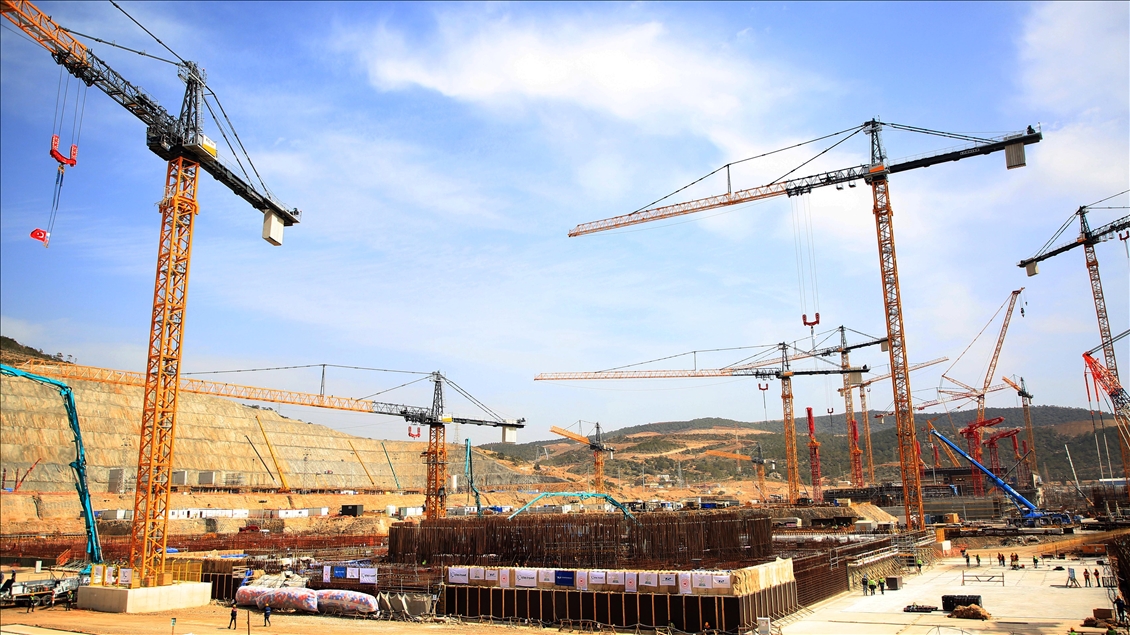 Akkuyu NGS'de üçüncü ünitenin temeli atılıyor
