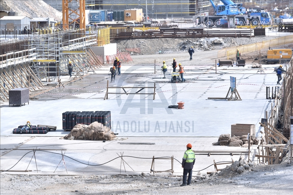 Akkuyu NGS'de üçüncü ünitenin temeli atılıyor