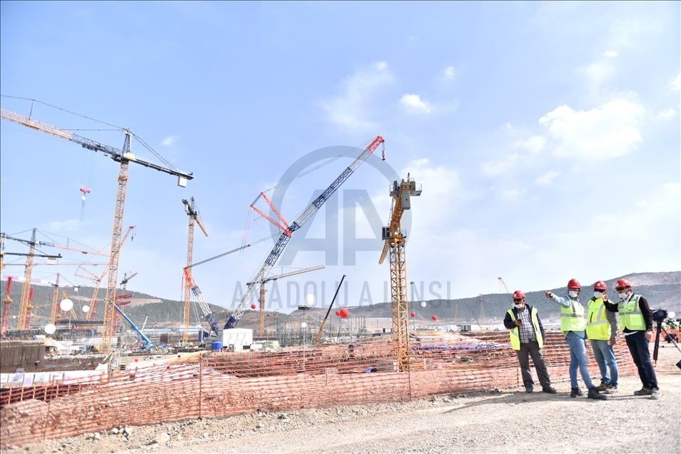 Akkuyu NGS'de üçüncü ünitenin temeli atılıyor