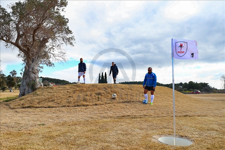 "Futgolf" Türkiye'de de yaygınlaşıyor