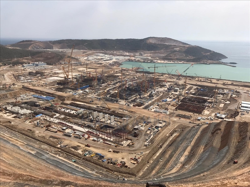Akkuyu NGS'de üçüncü ünitenin temeli atılıyor