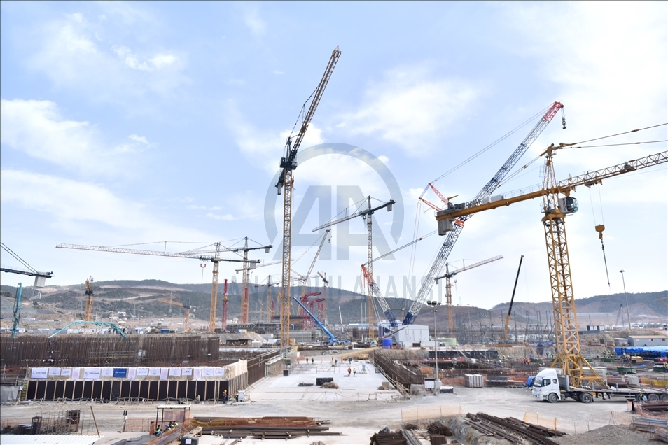 Akkuyu NGS'de üçüncü ünitenin temeli atılıyor