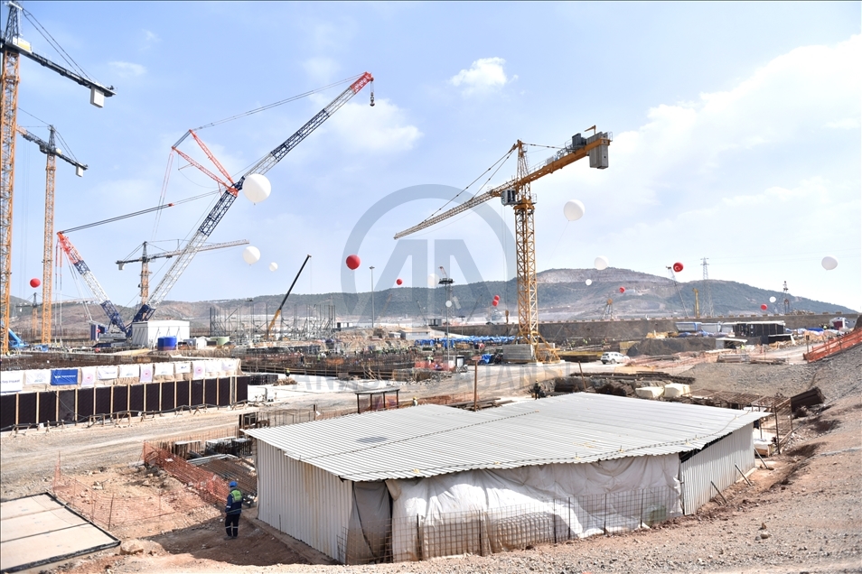 Akkuyu NGS'de üçüncü ünitenin temeli atılıyor