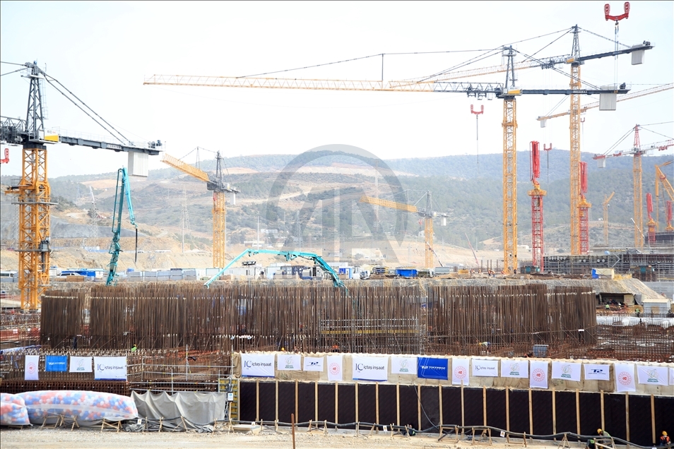 Akkuyu NGS'de üçüncü ünitenin temeli atılıyor