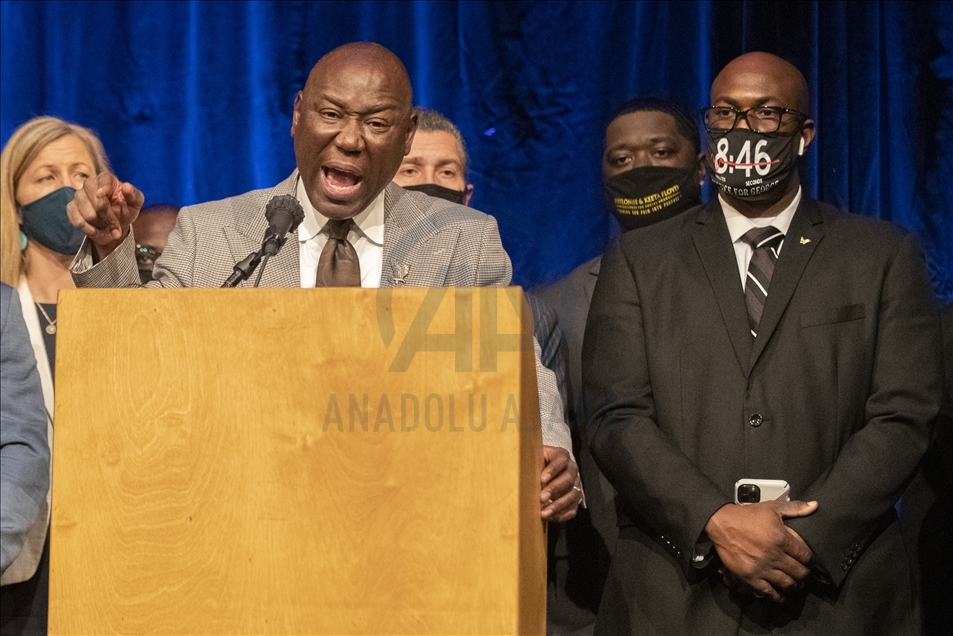 George Floyd's family members' press conference in Minneapolis
