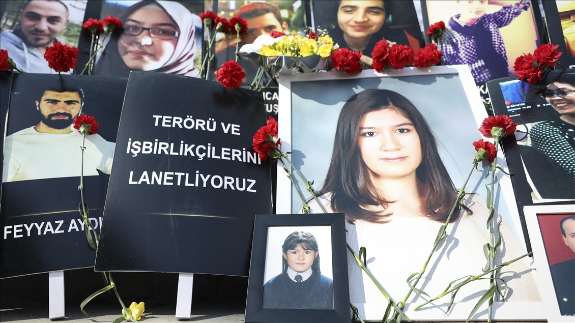 Güvenpark'taki terör saldırısında hayatını kaybedenler anıldı